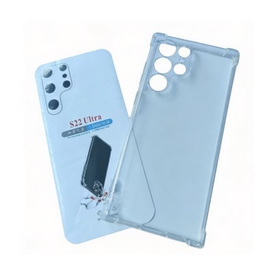 Picture of for samsung galaxy s22 ultra clear transparent back cover