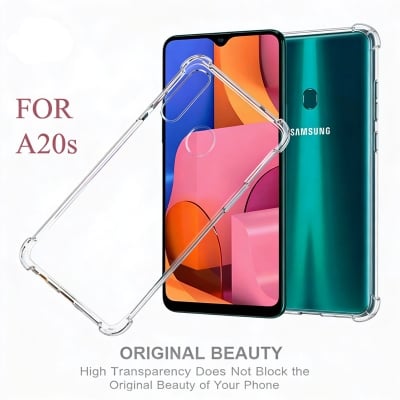 Picture of transparent back cover for samsung galaxy A20s