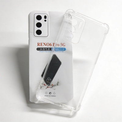 Picture of for oppo reno 6 pro 5g clear transparent back cover