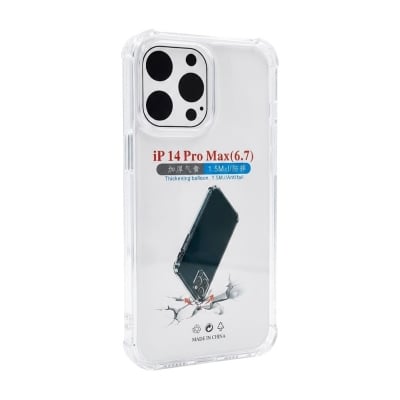 Picture of শকপ্রুফ i. phone 14 pro max tpu কেস-স্বচ্ছ (Back Case Cover For Smartphone)