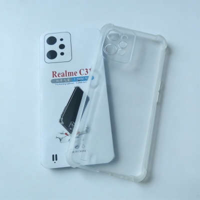 Picture of for realme c31 clear transparent back cover