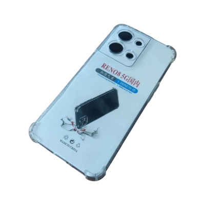 Picture of transparent back cover for oppo reno 8 5g