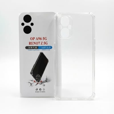 Picture of for oppo A96 5G / RENO 7 Z  SOFT CLEAR TRANSPARENT BACK COVER
