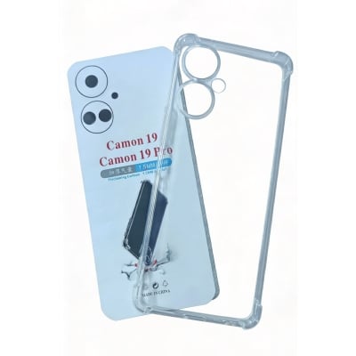 Picture of transparent  back cover for Tecno camon 19 / camon 19 pro