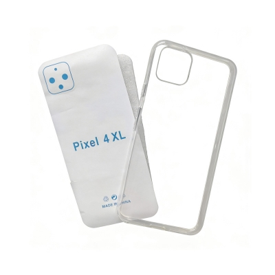 Picture of Google Pixel 4XL Transparent Clear Slim Soft Cover TPU Case