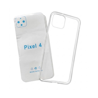 Picture of transparent back cover for Google Pixel 4