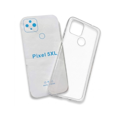 Picture of Google Pixel 5XL Transparent Clear Slim Soft Cover TPU Case