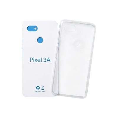 Picture of transparent back cover for Google Pixel 3A