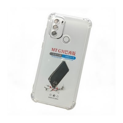 Picture of Motorola Moto G31 Premium Silicone Case Crystal Clear Soft TPU Ultra-Thin Transparent Flexible Protective Mobile Phone Back Cover
