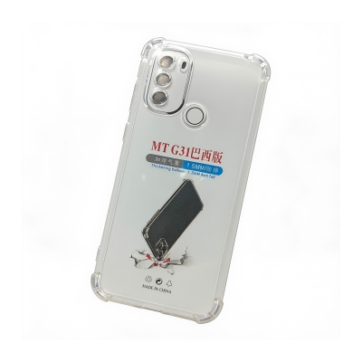 Picture of Motorola Moto E30/E40 Premium Silicone Case Crystal Clear Soft TPU Ultra-Thin Transparent Flexible Protective Mobile Phone Back Cover