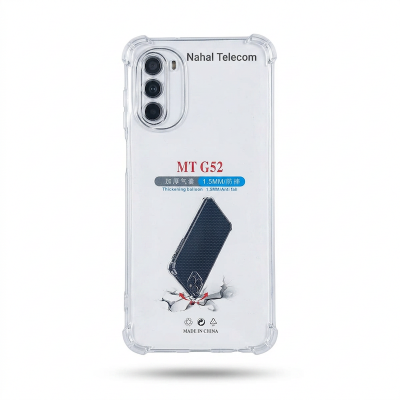 Picture of Motorola Moto G52 Premium Silicone Case Crystal Clear Soft TPU Ultra-Thin Transparent Flexible Protective Mobile Phone Back Cover