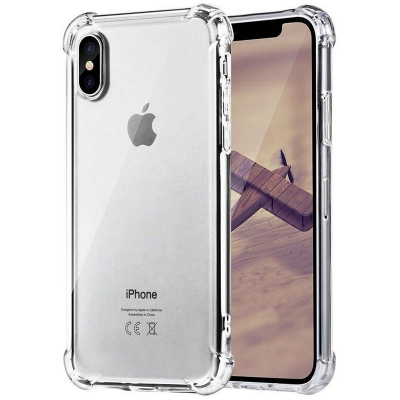 Picture of IPhone XS Max Soft Shock Proof Jelly Back Cover Transparent