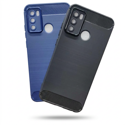 Picture of For Orbit Y50 Stylish Carbo Fiber Silicon Case Back Cover