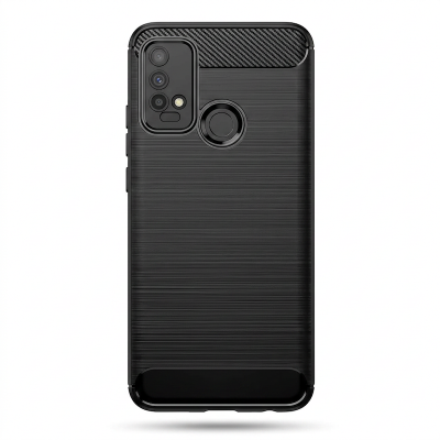 Picture of For Symphony Z35 Carbon Case Back Cover Ultra Thin Soft Luxury Square Liquid Silicone For Symphony Z35 Phone Case