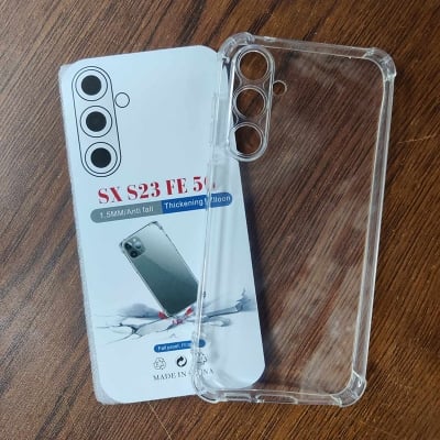 Picture of for samsung galaxy S23FE SOFT CLEAR transparent back cover