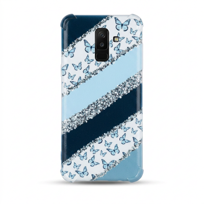Picture of for samsung galaxy j8 butterfly customized back cover j8 back cover