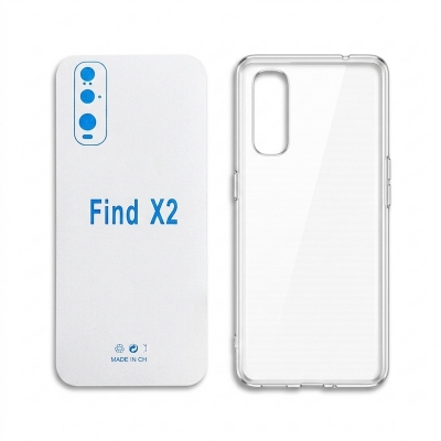 Picture of for oppo find x2 / find x2 pro soft clear transparent  back cover