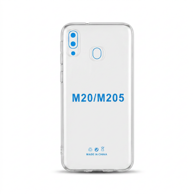 Picture of transparent back cover for samsung galaxy m20