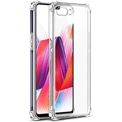 Picture of Oppo A3S soft shock proof jelly back cover transparent