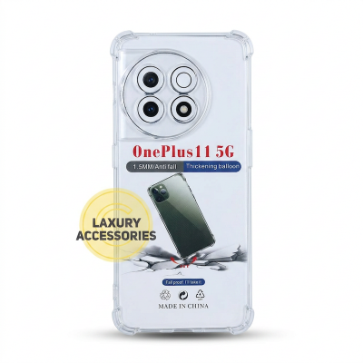 Picture of transparent back cover for One Plus 11/One Plus 11R