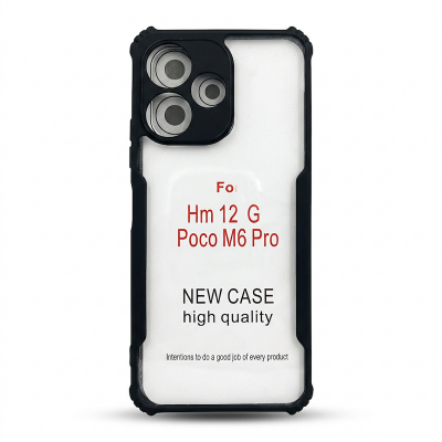 Picture of For Redmi 12 5g / poco m6 pro xundd protective shookproof hard back cover