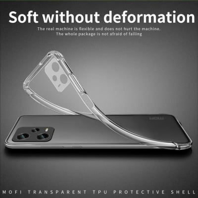 Picture of transparent back cover for redmi note 12 pro plus