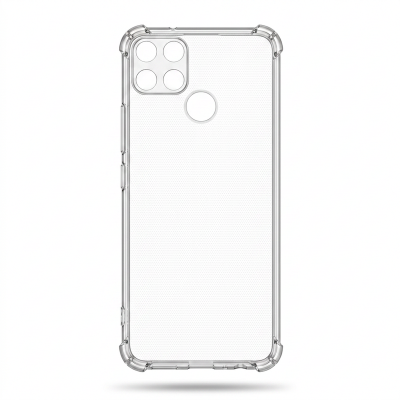 Picture of Realme C12 / C25 / C25s / Narzo 20 / Narzo 30A Premium Silicone TPU Ultra-Thin Transparent Flexible Protective Mobile Phone Back Cover