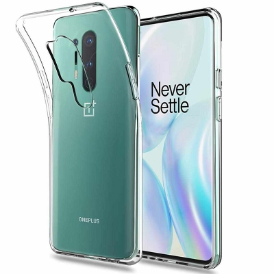 Picture of for one plus 8 pro  soft clear transparent  back cover