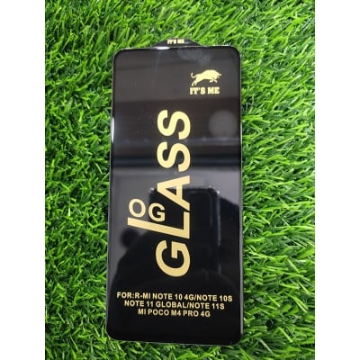 Picture of OG Glass Protector For Redmi Note 11 (Global), Note 11s, Poco M4 Pro 4g, Note 10 4g, Note 10s Screen Protection