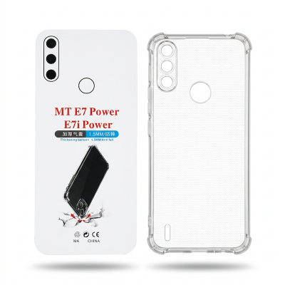 Picture of FOR MOTOROLA MOTO E7 POWER/E7I POWER Break proof/ Shock proof Transparent clear TPU back case