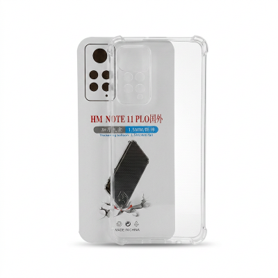 Picture of transparent back cover for redmi note 11 pro 4g / note 11 po plus 5g