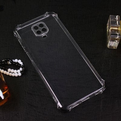 Picture of For Xiaomi Redmi Note 9 Pro / 9 Pro Max / Note 9s Camera Protection Premium Silicone Case Crystal Clear Soft TPU Ultra-Thin Transparent Flexible Protective Mobile Phone Back Cover