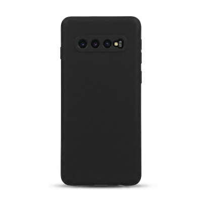 Picture of Biruiqu For Samsung Galaxy S10 4G S10 4g Case Liquid Silicone Soft Rubber Shockproof Cover