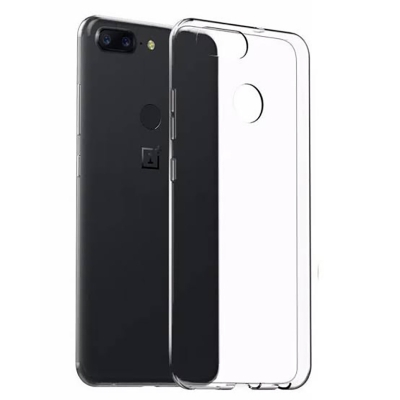 Picture of for one plus 5t  soft clear transparent  back cover