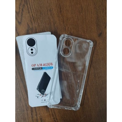 Picture of for oppo A38 4G SOFT CLEAR TRANSPARENT BACK COVER