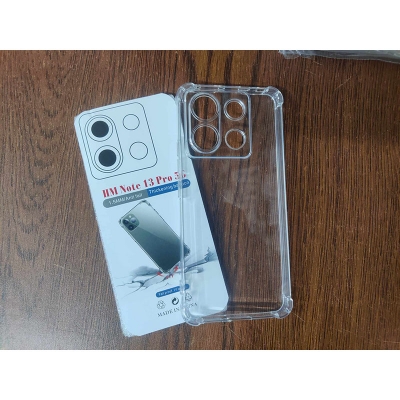 Picture of FOR REDMI NOTE 13 PRO 5G SOFT CLEAR TRANSPARENT BACK COVER
