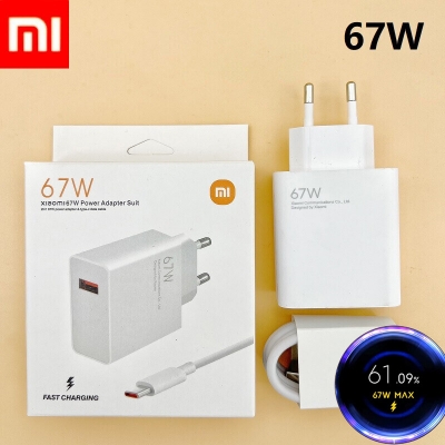 Picture of 67W Fast Charger Power Adapter Suit For Redmi Xiaomi Mi (Type C)