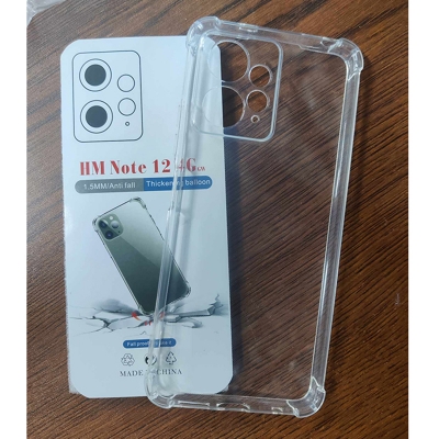 Picture of FOR REDMI NOTE 12 4G  Break proof/ Shock proof Transparent clear TPU back case