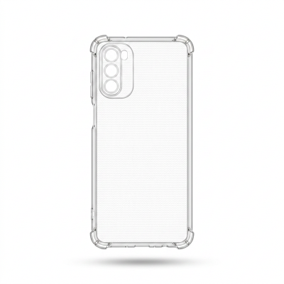 Picture of Transparent Back Cover For Motorola G52
