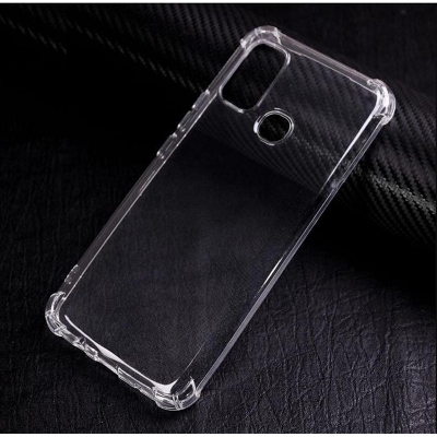 Picture of For Infinix Hot 10 Premium Silicone Case Crystal Clear Soft TPU Ultra-Thin Transparent Flexible Protective Mobile Phone Back Cover