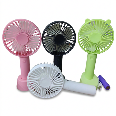 Picture of Multicolor Usb Charging Portable Fan - Charger Fan balck  white