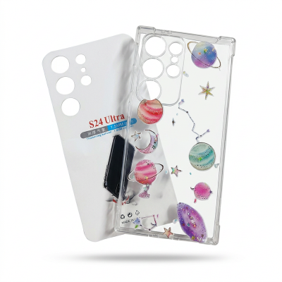 Picture of For S22 Ultra Glitter Star Clear Silicone Case Cover Protective Full Protection Phone Case