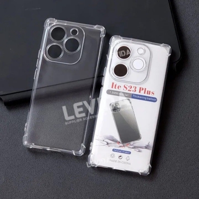 Picture of Itel S23 PlusCase Airbag Clear Case Shockproof Case Itel S23 Plus