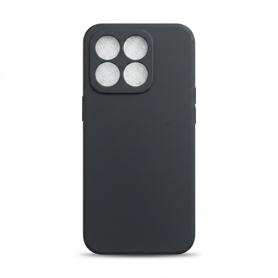 Picture of Premium Liquid Silicon Phone Case For Honor X6A Luxury Liquid Silicone Protection Back Cover Soft Case - Camera