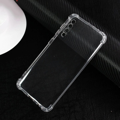 Picture of Samsung Galaxy A50/A50s/A30s Camera Protection Premium Silicone Case Crystal Clear Soft TPU Ultra-Thin Transparent Flexible Protective Mobile Phone Back Cover