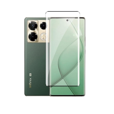 Picture of Infinix Note 40 Pro 5G / Infinix Note 40 Pro Plus 5G Tempered Glass | 9H Full Glue Full HD, Shatterproof, Anti Scratch Screen Guard