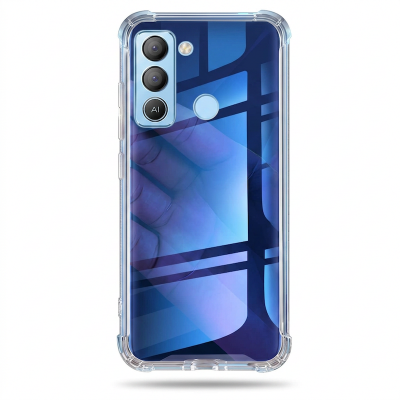 Picture of Air bag protection design ,full protective your phone Hybrid lightweight TPU layer make the phone good handing feel Ultra Thin Slim Transparent Clear Design