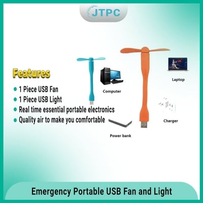 Picture of Emergency Portable USB Fan and Light