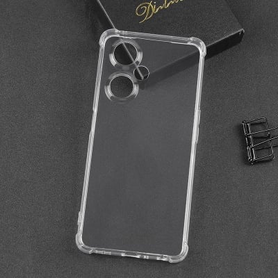 Picture of OnePlus Nord CE 3 Lite/ Nord N30 5G Soft TPU Back Cover Shockproof Silicone Bumper - Transparent