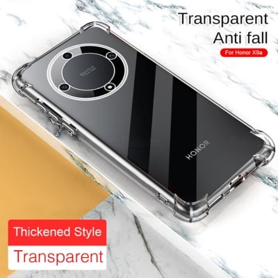 Picture of For Honor X9A 5G Clear Transparent Shockproof Airbag Back Cover Case For Honor X9A 5G [ Pani Cover ] Phone Cases